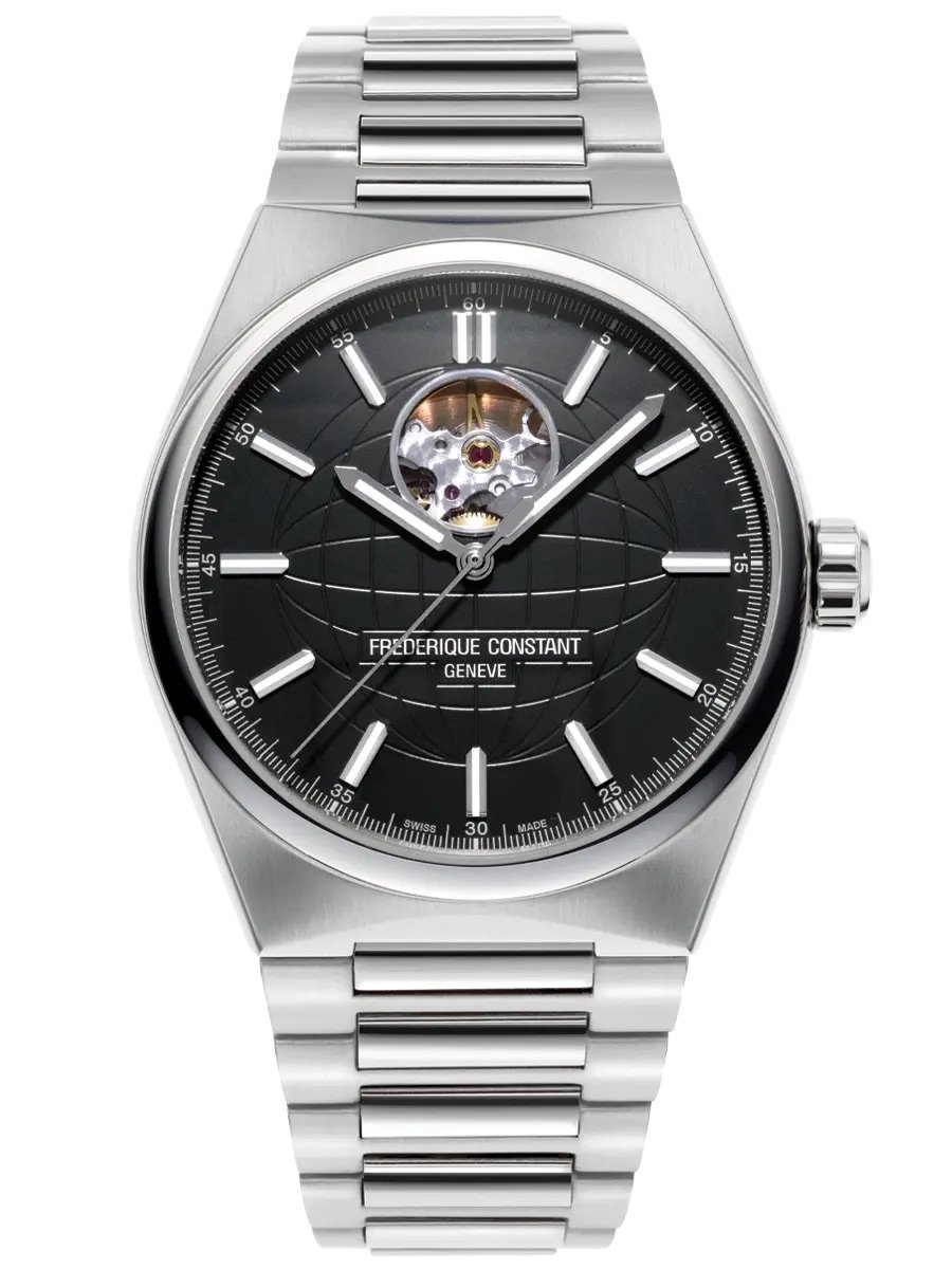 FREDERIQUE CONSTANT Herrenarmbanduhr HIGHLIFE HEART BEAT AUTOMATIC